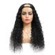 Raw Indian Water Wave Curly U Part Wig with OEM ODM Service and 100% Top Human Hair