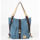 Canvas fashion ladies handbag tote bags customize wholesale handbags and backpacks