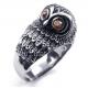 Tagor Jewelry Super Fashion 316L Stainless Steel Casting Rings Collection PXR040