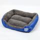 Manufacture All Season Soft Comfortable Breathable Dog Sofa Bed Dog Nest Large Accessories Rectangle Pet Bed For Dog Cat