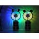 Mini LED fordable fan with mobile rack， Handheld mini fan, usb rechargeable table fan, portable small fan