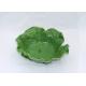Cabbage Leaf Bowl Ceramic Houseware FN10115 With Green Dolomite Material