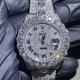Ice Giant Fancy Snake Disc VVS Moissanite Diamond Automatic Mechanical Watch For Men