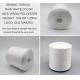 Polyester Poly Poly Core Spun Yarn With High Strength 22S/2 Raw White