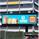 Full Color Outdoor Led Billboard P8 1024×768mm Cabinet For Advertising Fixed Stadium