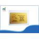 Standard 86*54 cm Professional Sublimation Metal Cards For Social Business