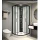 15.5cm Tray Quadrant Shower Cubicles Transparent Tempered Glass KPN2009007