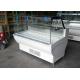 Auto Water Evaporation Butcher Showcase Refrigerator With Up-Down Glass Door