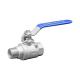 Stainless Steel 304 316 2PC Ball Valve NPT/BSP Thread 1/4''-4.0'' Connection Vinyl Handle Cover