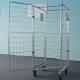 Heavy Duty Logistics Trolley / Mesh Storage Trolley To Delivery Goods