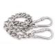 Test load 48kN High Polished 304 316 Stainless Steel Link Chain with Blacken Finished