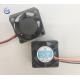 Ball Bearing Dc Axial Fans , Brushless 25mm Micro Cooling Fan For Sensor Electronic Equipment