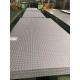 Hot Rolled Stainless Steel Plate Sheet SS304 Checkered Diamond Galvnized 120mm