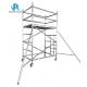Multi Functional Ringlock Scaffolding System , High Strength Portable Scaffold Tower