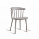 Minimalism Plastic Dining Chairs Max Load - Bearing 200KG With Bold Legs
