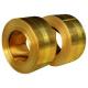 0.1mm - 3mm Copper Brass Coil Strip H62 / C2800 H65 C2620 T3 - T8 Temper