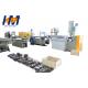 Two Extruder PVC Profile Production Line Vented Type 37 KW Motor Power