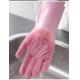 Silicone Cleaning Brush Scrubber Gloves Rubber Compression Molding Machine