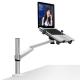 Office Desktop Stand Holder Adjustable 360°Rotation With Aluminum Alloy Two Arms