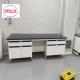 Steel Wood PP Stainless Steel Chemistry Lab Workbench  Hong Kong with Safety Cabinet Storage