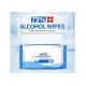 Portable Isopropyl Alcohol Wipes / 75% Alcohol Wipes Skin Disinfection