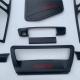 Black Abs headlight taillight Whole Set Of Exterior Cover For D-max 2020+