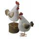 S017TC Unique Rooster Animal Garden Ornaments Weather Resistant