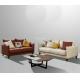 Apartment Residential Furniture Wooden Couch 6 Seater Fabric Sofa Set Designs AW-1728