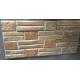 Rustic Quartzite of Beveled Edges Stone Panel,Indoor Multicolor Stacked Stone