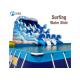 Commercial PVC Inflatable Slide Customized Size For Amusement Water Park