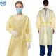 S&J Hospital Doctor AAMI Level 2 Yellow PP SMS Patient Disposable Isolation Gowns Price List