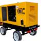 37.5KVA Mobile Trailer Silent Box Diesel Generator for Portable Emergency Power Supply