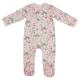 Newborn Bodysuit Rompers with Zipper Close and Printing Pattern in Customized Color