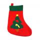 Eco - Friendly Christmas Party Crafts Santa Tree Snowman Stocking Embroidery Logo