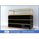 Large Storage Jewellery Shop Display Counters Wooden Black Lacquer