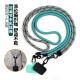 ODM Universal Phone Lanyard Adjustable Nylon Neck Phone Strap With Patch Metal