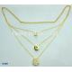 2012 fashion Jewelry Display Trays Chain Mixed Metal Necklace for women