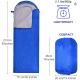 0°F Envelope Sleeping Bag With Synthetic Insulation And Compression Sack Included Mummy