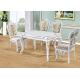 European Luxury Solid Wood Minimalist Dining Table