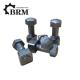 Plain Finish Excavator Track Bolts Track Roller Bolt For Construction Machinery
