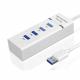 OEM Multiple USB Hub Splitter , Multi Expander 4 Port Superspeed USB 3.0 Hub