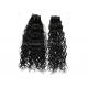 100% Water Wave Non Remy Brazilian Human Hair Extensions Black 18 Inch