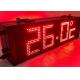 RS485 LED Gas Station Sign with Static State Display Dot Front Side Maintenance