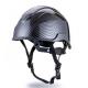 Durable PPE Safety Helmets , 6 Point Hard Hat Suspension Plastic Ratchet