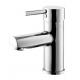 Basin Mixer Tap for Bath or Washroom cold only faucet Low pressure, 3/8 Inch Hose, Chrome