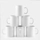 Custom Vacuum Insulated Tumbler 12 Ounce Vacuum Mug Ceramics White Blank Mug For Sublimation