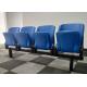 Spectator Permanent Grandstands Fixed Tip Up Seating PE Material For Stadium