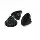 IRHD 30 - 90 Shore A Hardness Dustproof Rubber Seal Black Rubber Boot Seals Customized