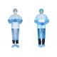 Disposable Isolation Gown, CPE Material Liquid Resistance, Protective Isolation Gown Clothing