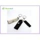 Rectangle Leather USB Flash Disk USB 2.0 Personalized For Student